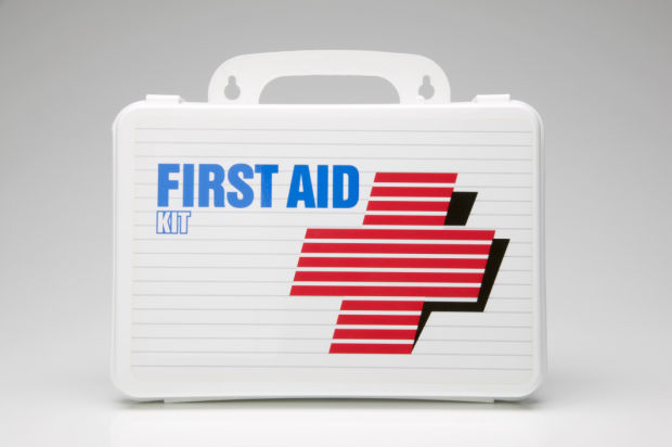 10. Basic first aid kit